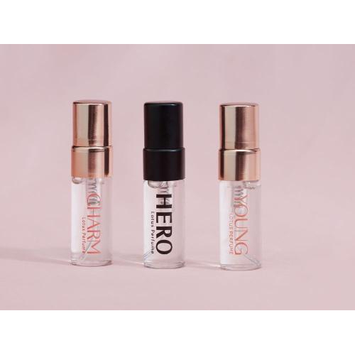 Set Lotus Perfume Charm–Hero–Young – 9ml